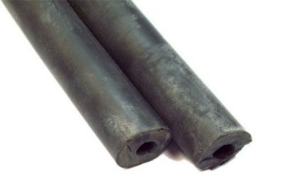 Тяги латекс черные D18 мм, (рулонная) цена за 10 см SARGAN