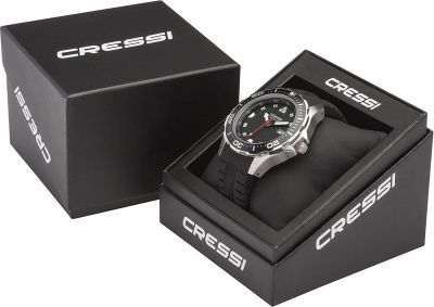 Часы Cressi MANTA WATCH 100m BLACK ORANGE