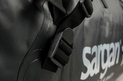 Гермо-сумка САРГАН "КАПЛЯ", 100% герметичный вход, длина 80 см  объем 80 л. черная