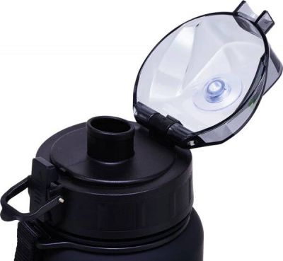Бутылка для воды H2O FROSTED OCTOPUS 600 мл., черная Cressi