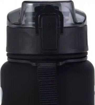 Бутылка для воды H2O FROSTED OCTOPUS 600 мл., черная Cressi