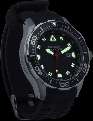 Часы Cressi MANTA WATCH 100m BLACK ORANGE