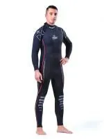Гидрокостюм "NERO" Long men 5 mm красная отстрочка SARGAN